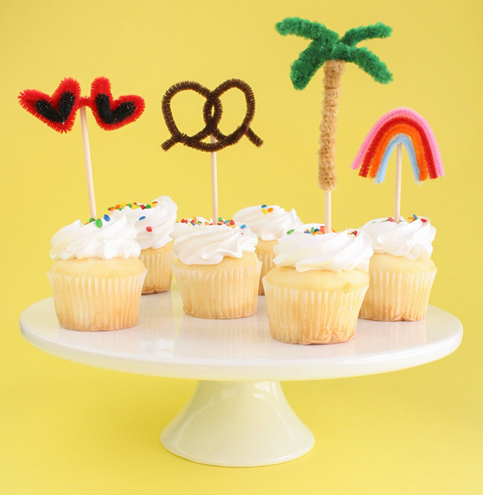 Summer Cupcake Toppers