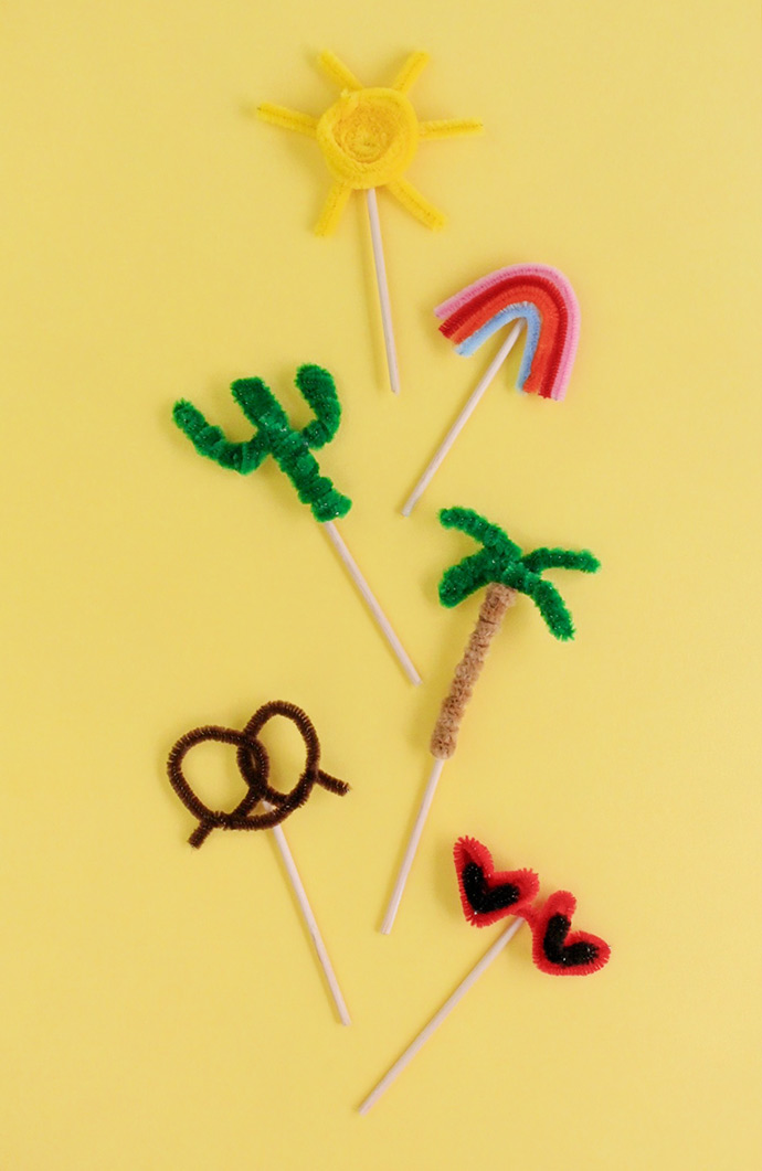 Summer Cupcake Toppers