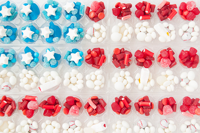 Fourth of July Candy Station