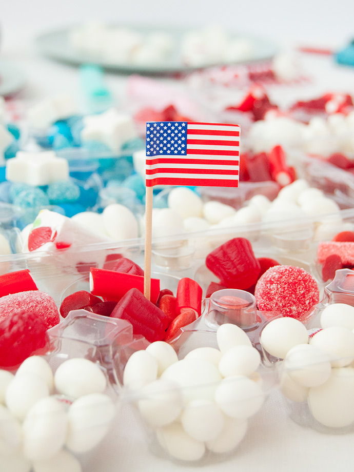 Fourth of July Candy Station