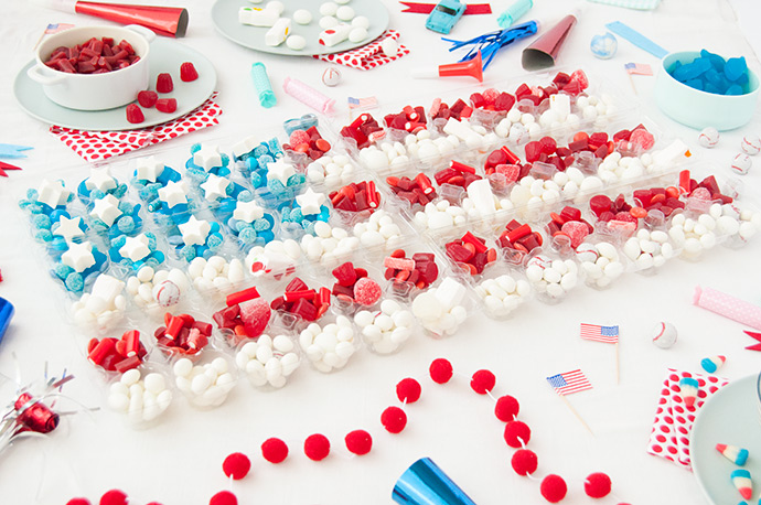 Fourth of July Candy Station