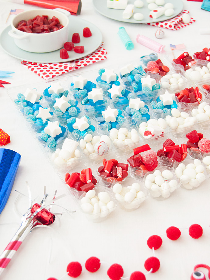 Fourth of July Candy Station