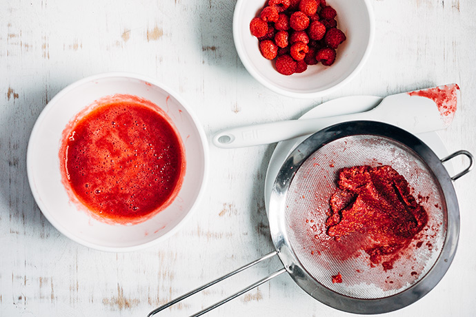 Fresh Raspberry Layer Cake