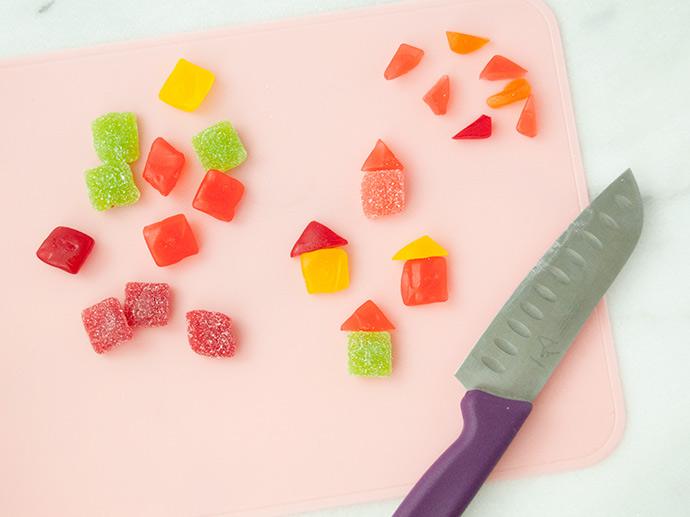 How to Decorate a Store-Bought Cake with Candy