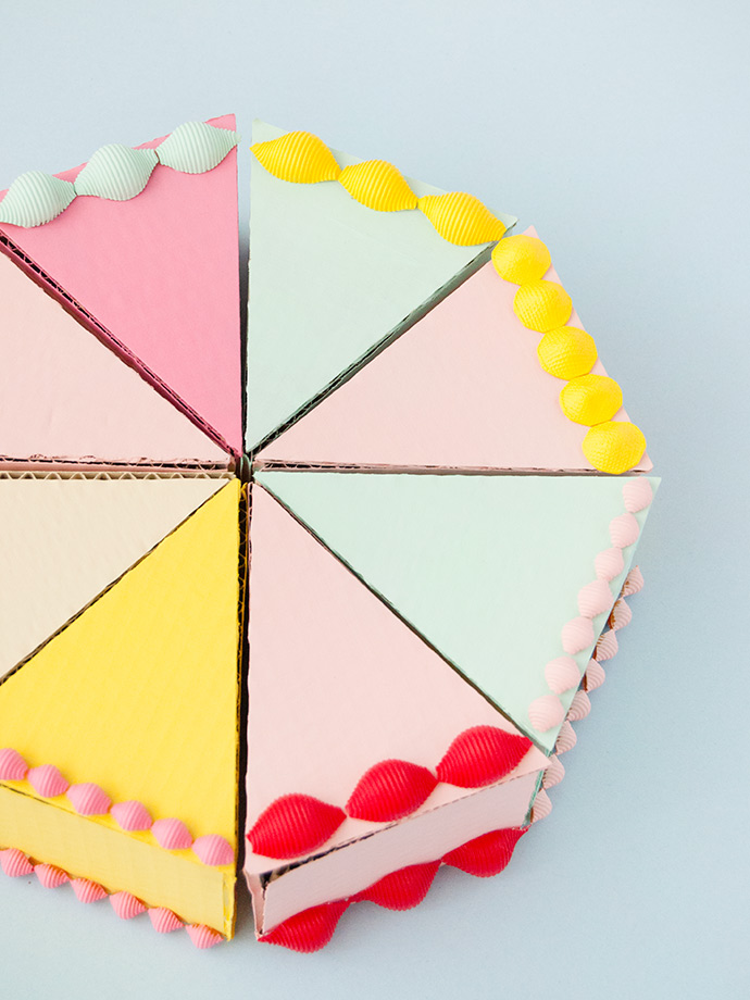 Cake Slice Party Favors