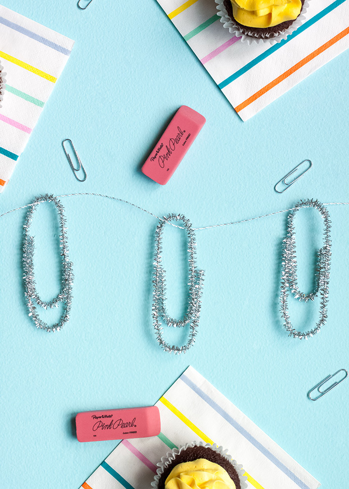 Back-to-School Paper Clip Garland