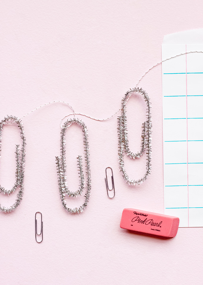 Back-to-School Paper Clip Garland