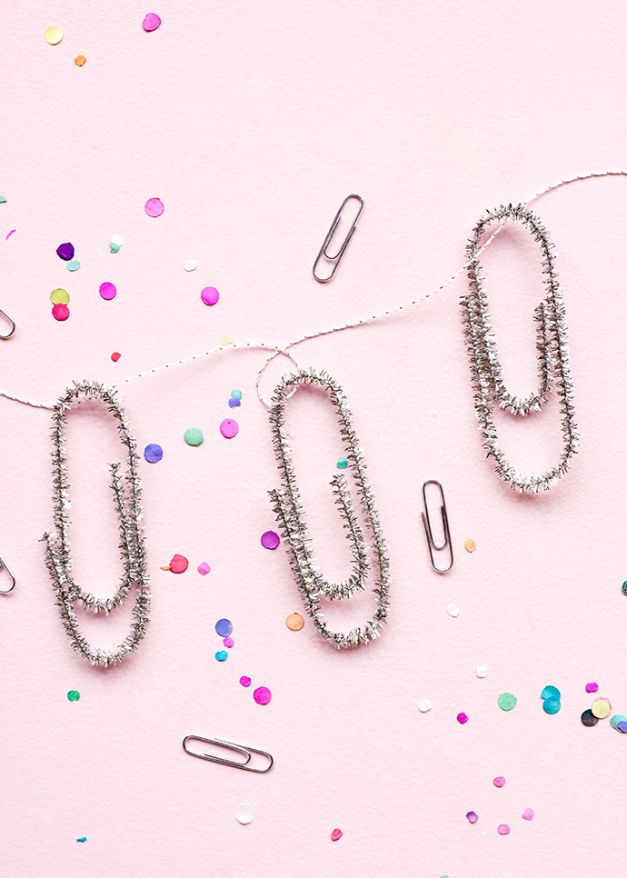 Back-to-School Paper Clip Garland