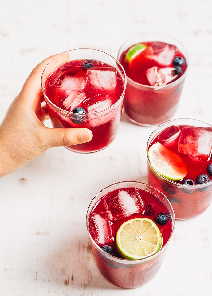 Blueberry Limeade