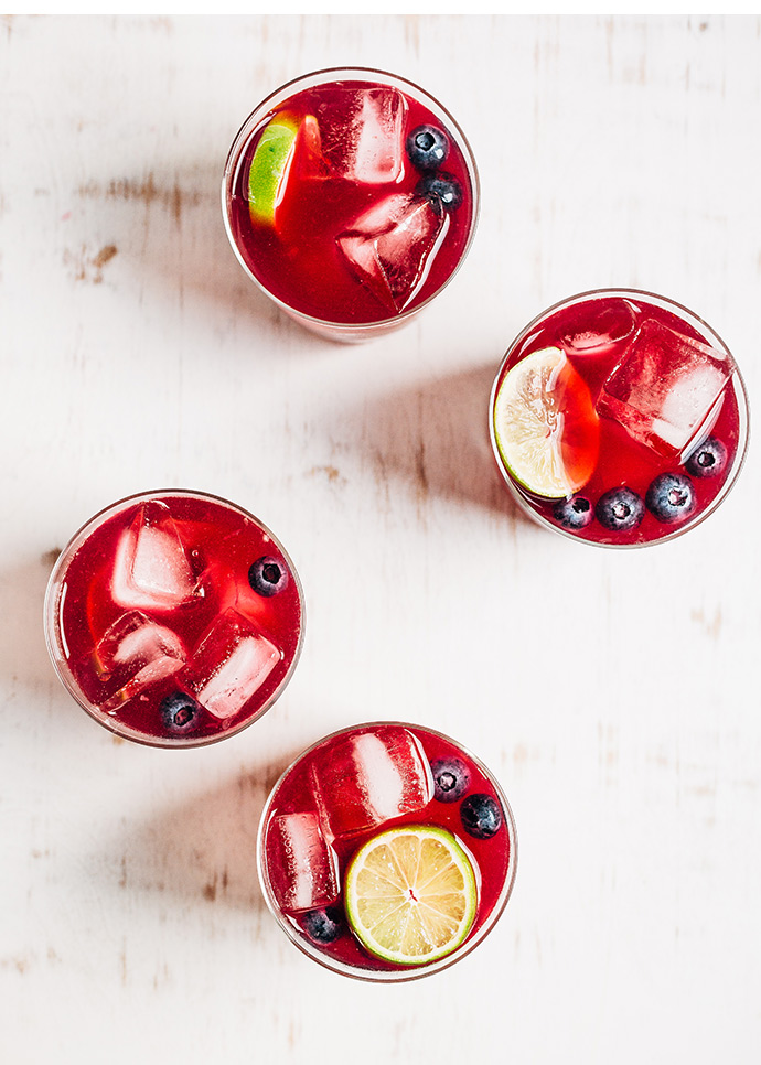 Blueberry Limeade