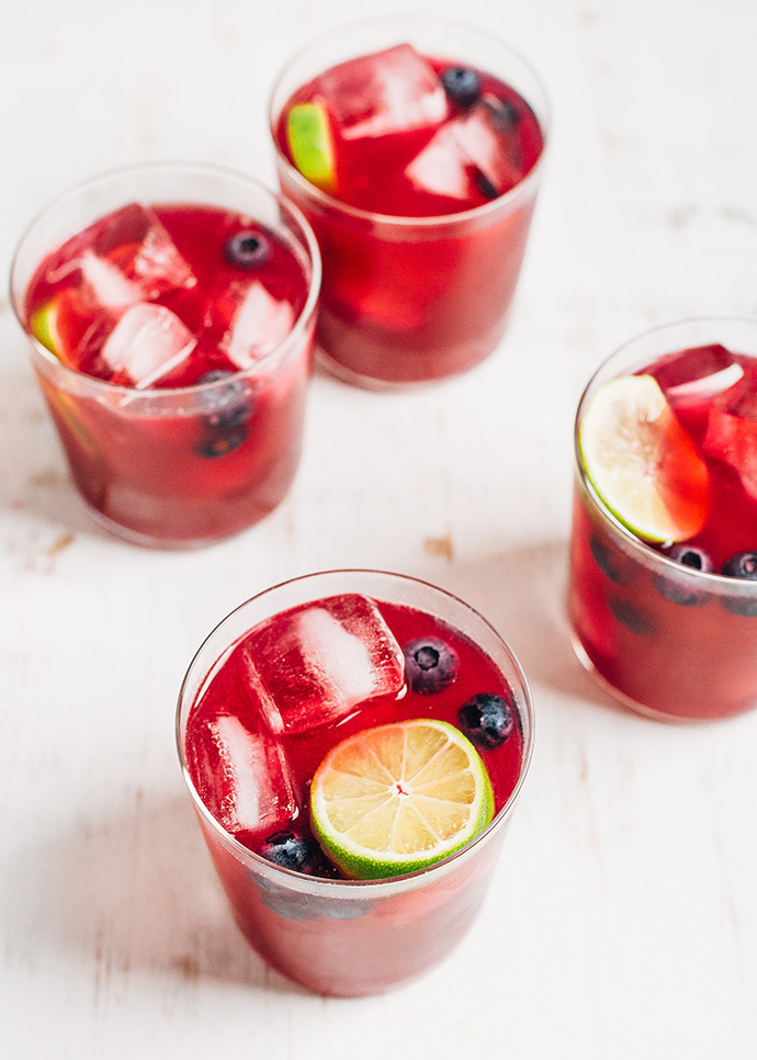 Blueberry Limeade