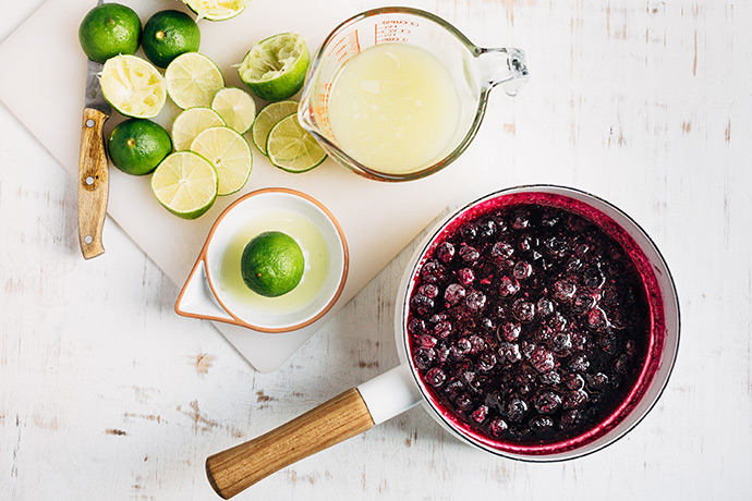 Blueberry Limeade