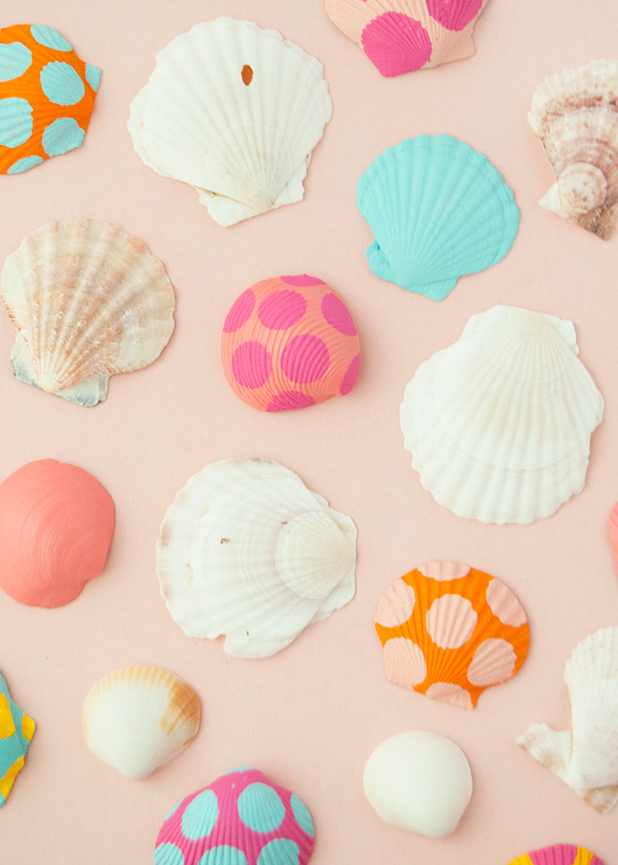 Painted Seashells