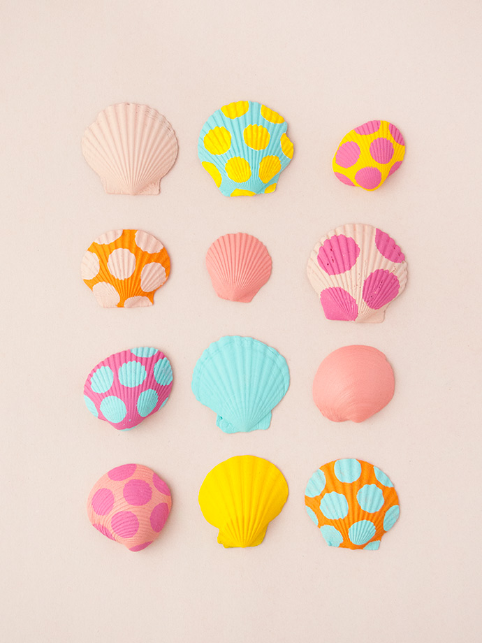 Painted Seashells