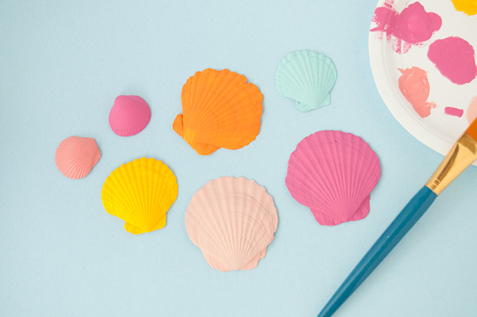 Painted Seashells