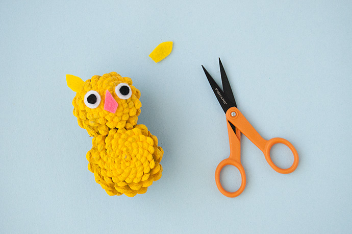 Painted Pinecone Owls