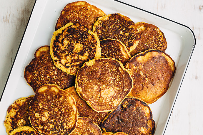 Whole Wheat Pumpkin Pancakes