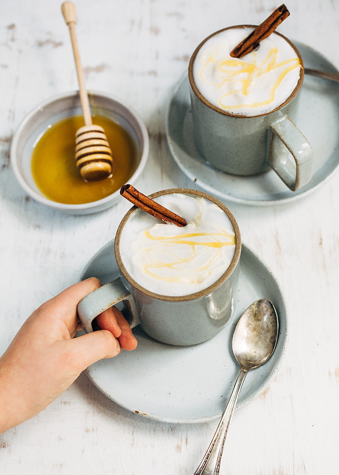 Cinnamon Tea Lattes