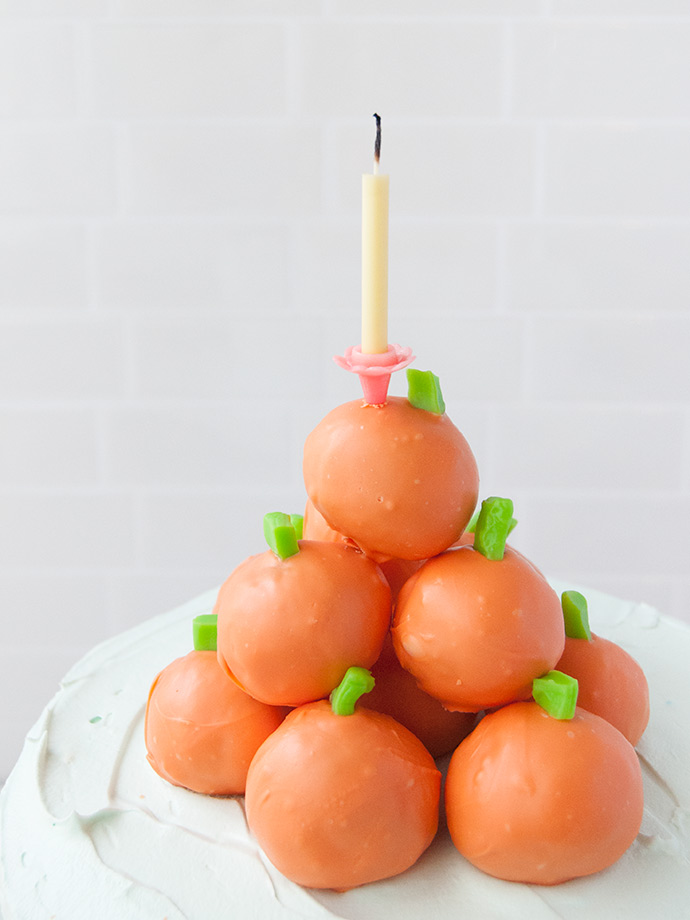 Pumpkin Patch Cake Toppers