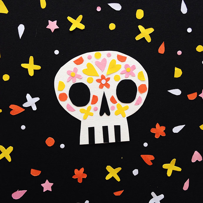 Paper Sugar Skulls