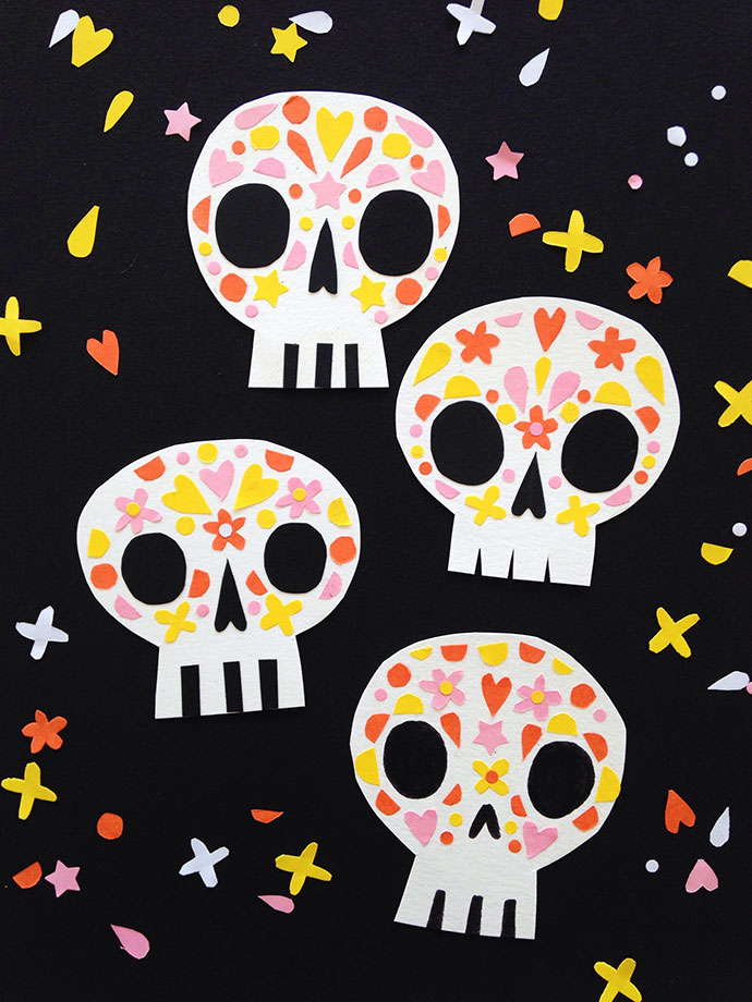 Paper Sugar Skulls