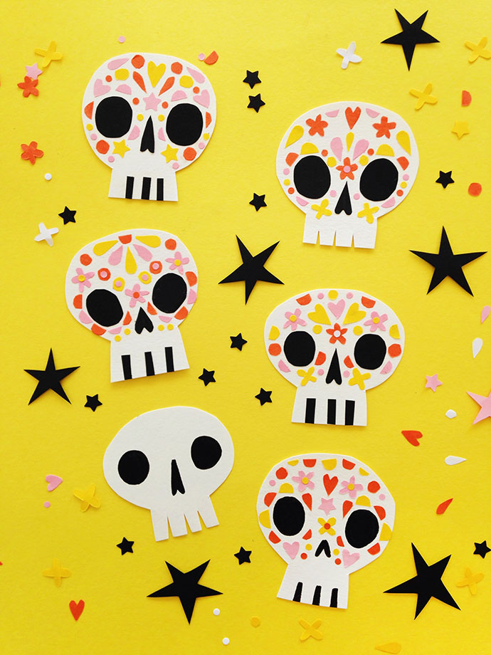 Paper Sugar Skulls