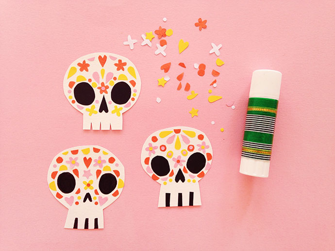 Paper Sugar Skulls