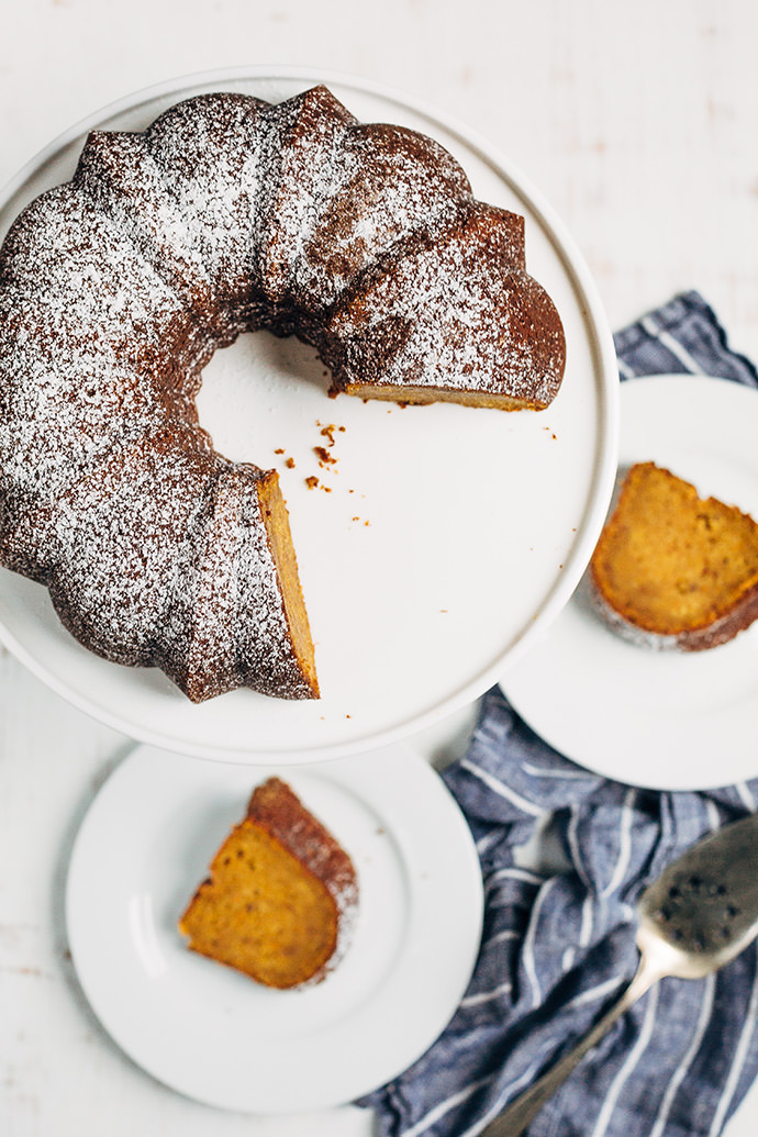 Spiced Butternut Squash Bundt Cake