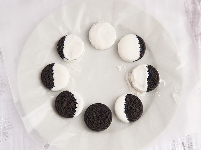 Oreo Moon Phase Cookies