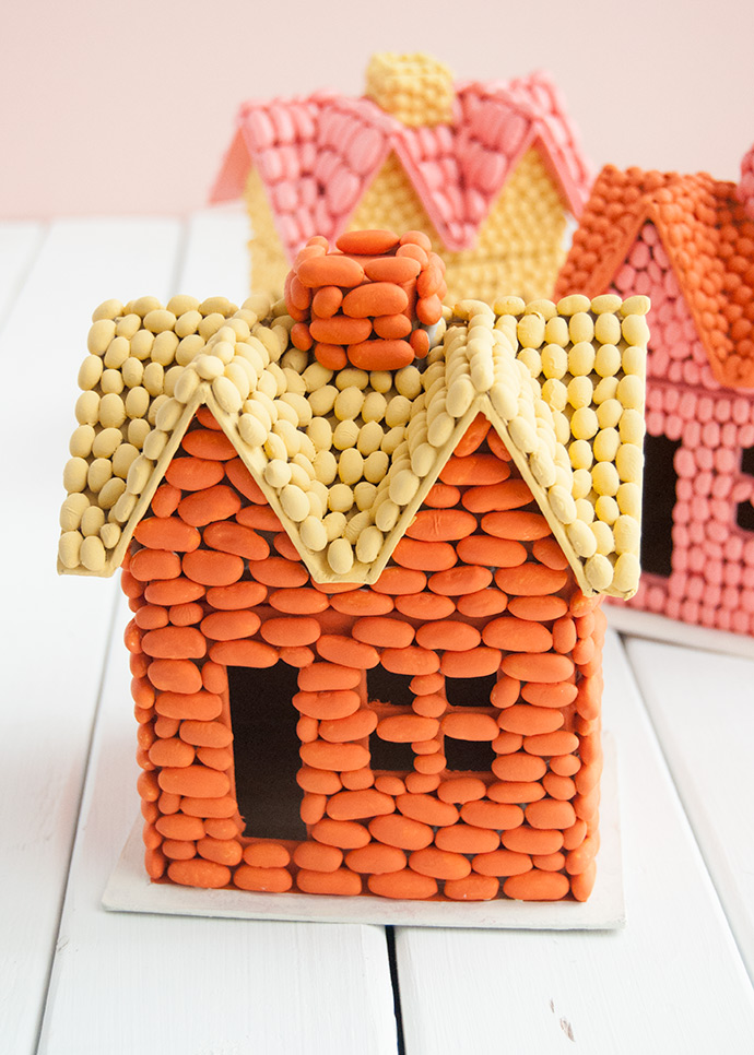 Bean Art Fall Houses