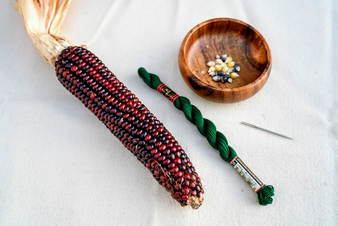 Indian Corn Necklaces 