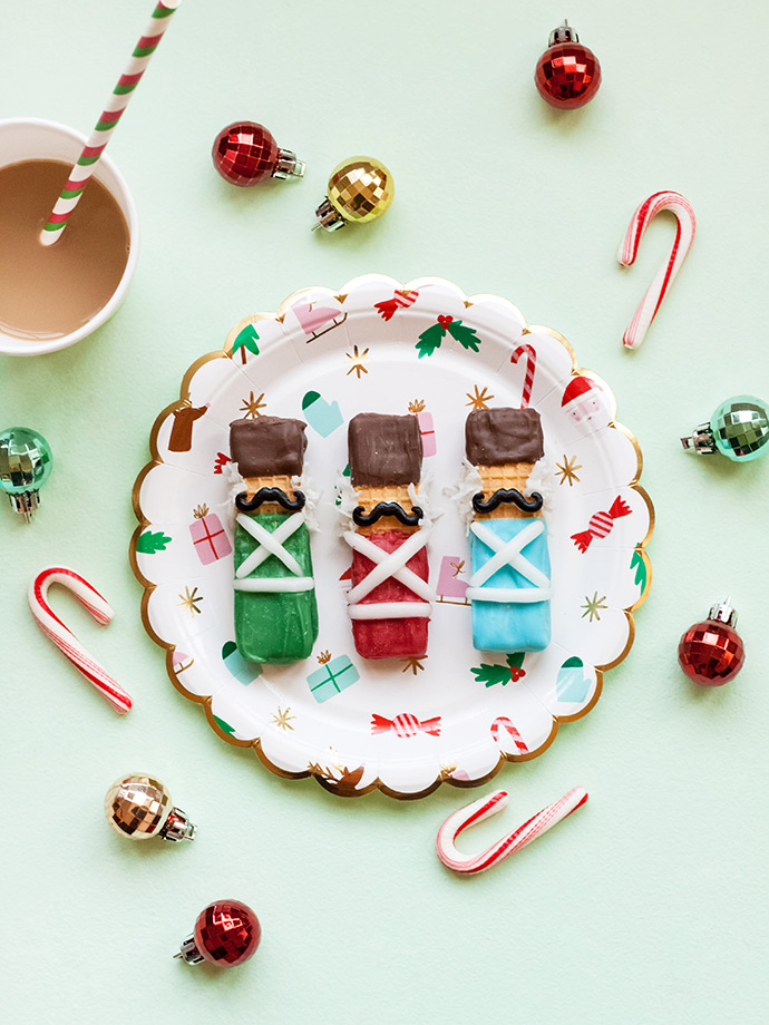 Nutcracker Wafer Cookies