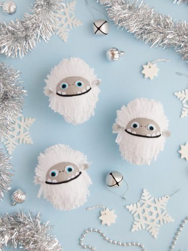 How To Make an Abominable Ornament