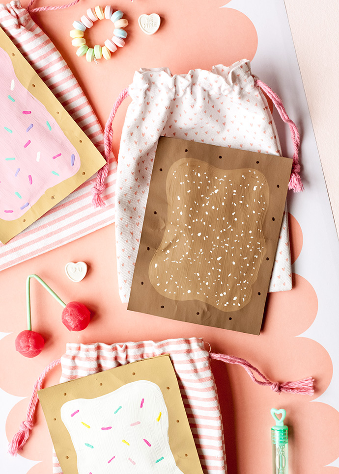 Valentine Pop Tart Pouch