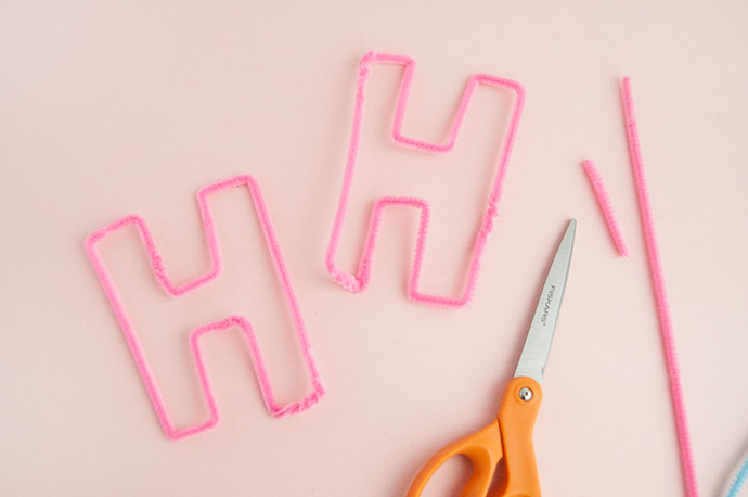 Pipe Cleaner Alphabet