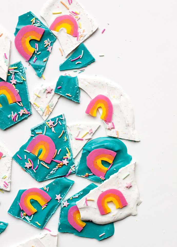 Candy Rainbow Bark