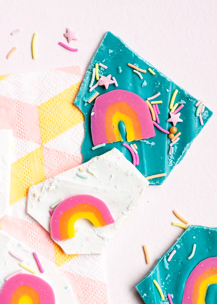 Candy Rainbow Bark