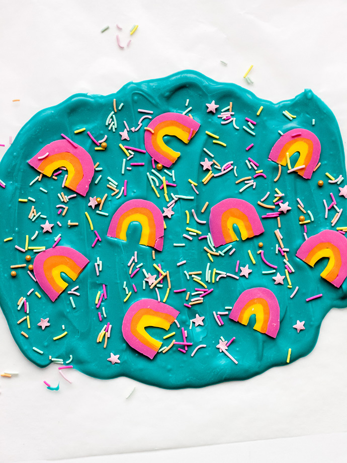 Candy Rainbow Bark