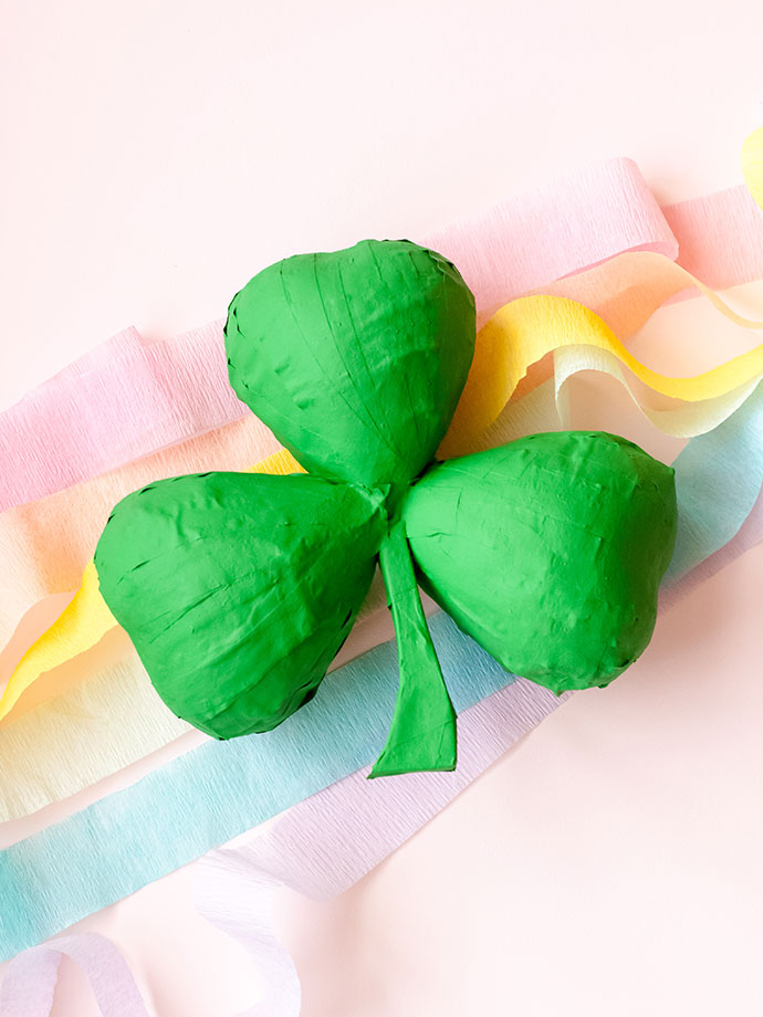 DIY Shamrock Piñata