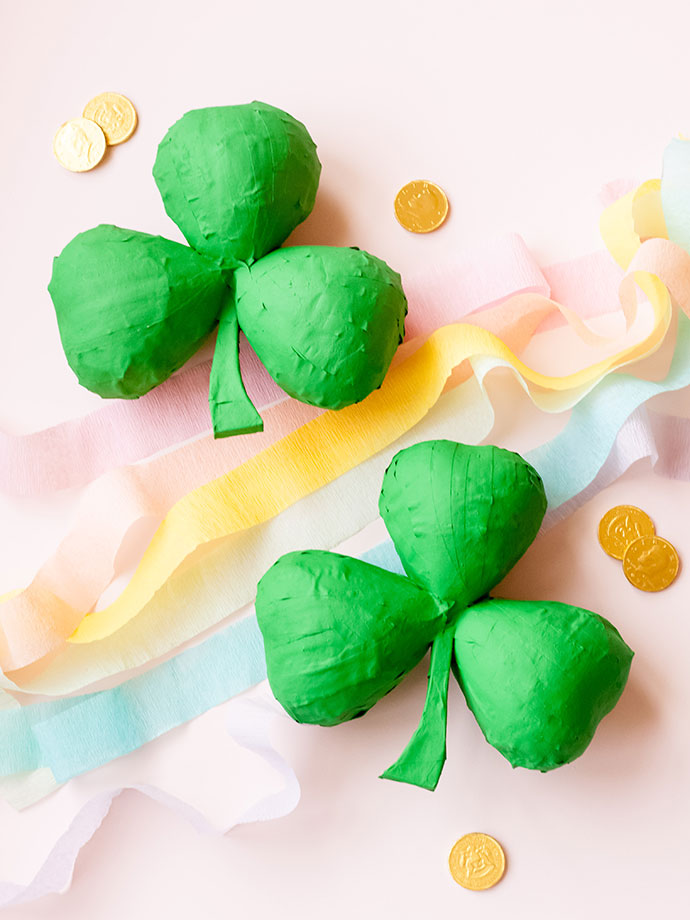 DIY Shamrock Piñata