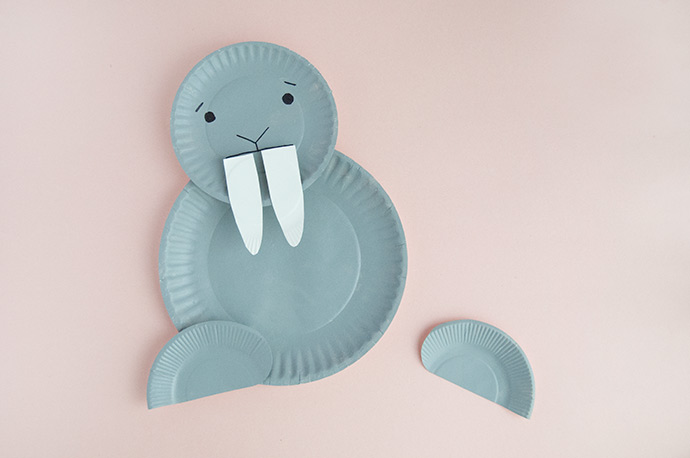 Arctic Animal Paper Plates