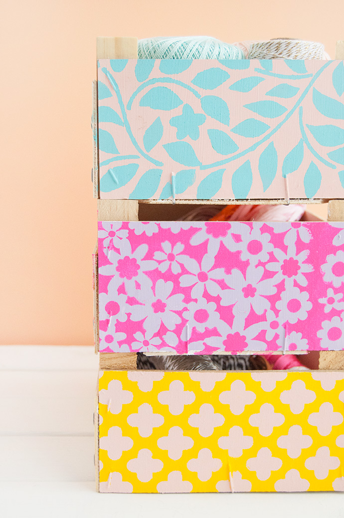 How to Repurpose Clementine Boxes into Storage