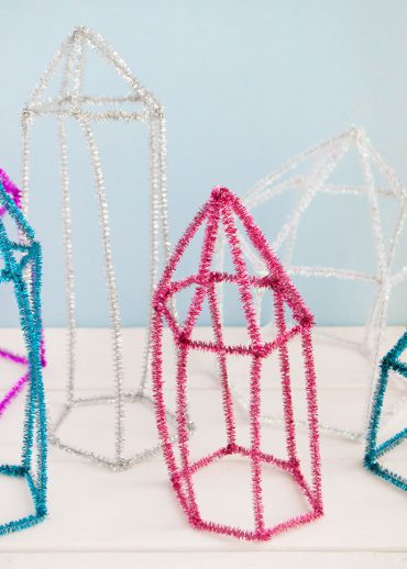 Pipe Cleaner Crystals and Gems