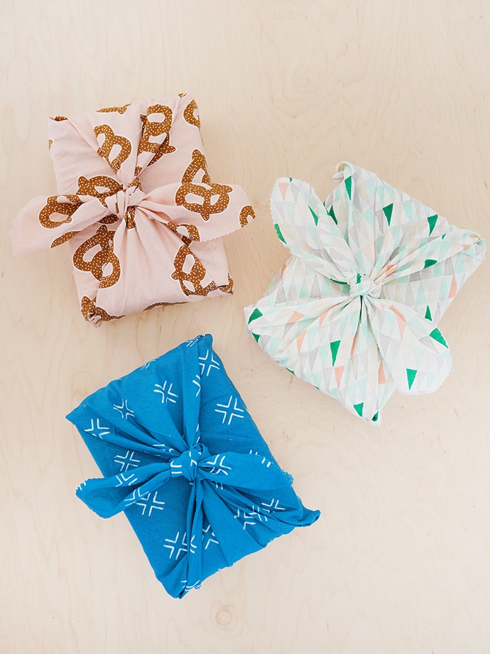 Furoshuki Gift Wrap for Mother's Day