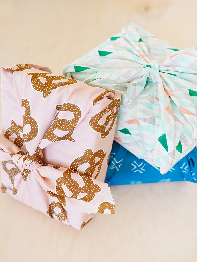 Furoshuki Gift Wrap for Mother's Day