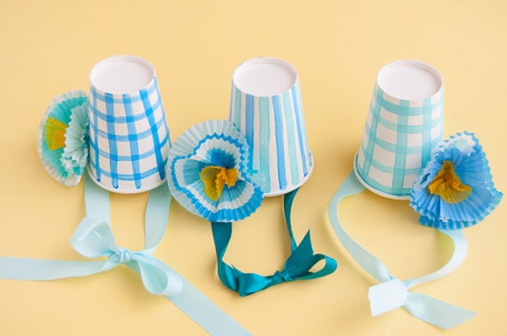 Painted Paper Cup Crafts: Three Ways | Handmade Charlotte
