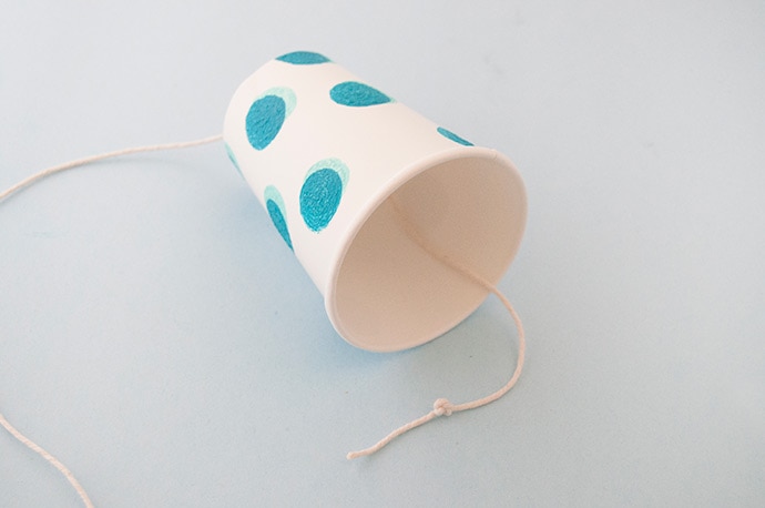 Painted Paper Cup Crafts: Three Ways