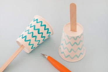 Painted Paper Cup Crafts: Three Ways | Handmade Charlotte