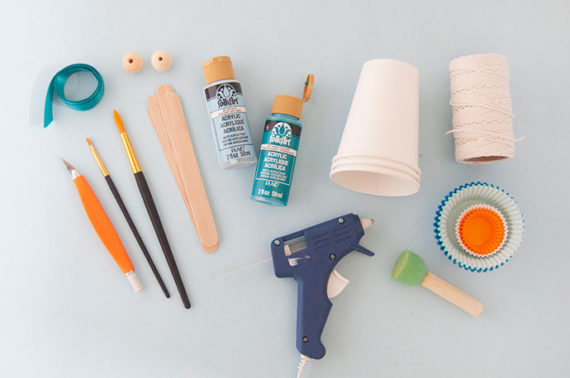 Painted Paper Cup Crafts: Three Ways | Handmade Charlotte