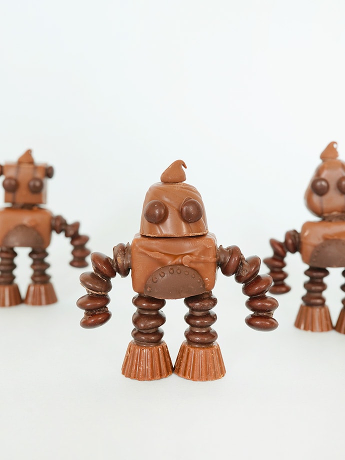 Mix and Match Chocolate Robots